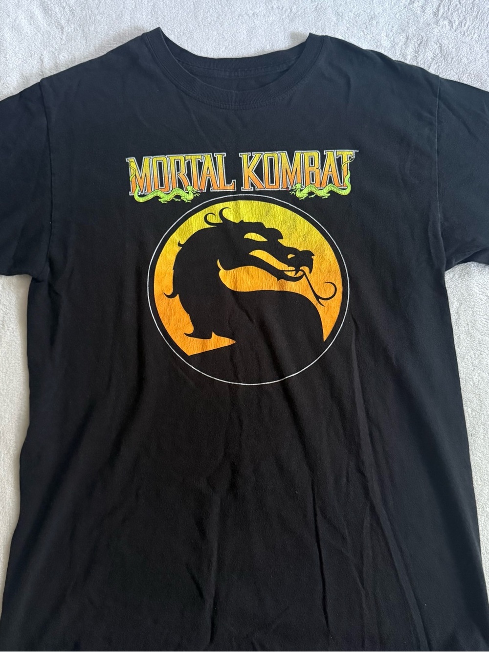 Men’s Mortal Kombat Black Graphic T-Shirt